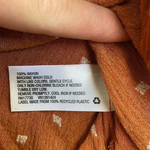 Universal Thread Faux Wrap Blouse - Picture 6 of 6